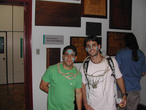 Recep&ccedil;&atilde;o dos calouro 2008-2